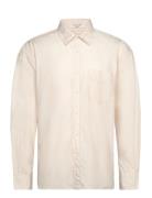 Os Compact Poplin Shirt Cream GANT