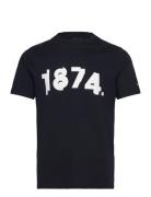 1874 Graphic T-Shirt Navy Lyle & Scott