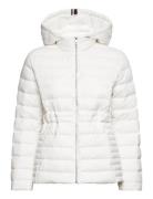 Feminine Lw Down Jacket White Tommy Hilfiger