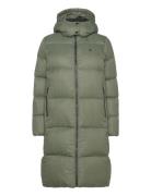 Down Long Puffer Green Calvin Klein Jeans