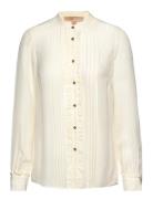 Rfl Button Down Blouse White Michael Kors