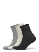 Ck Men Short Sock 3P Grey Calvin Klein