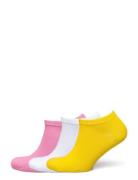 3-Pack Solid Low Socks Yellow Happy Socks