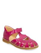 Sandals - Flat - Closed Toe Pink ANGULUS