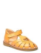 Sandals - Flat - Closed Toe Yellow ANGULUS