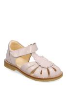 Sandals - Flat - Closed Toe Pink ANGULUS