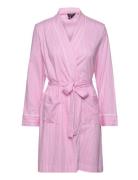 Lrl Kimono Wrap Robe Pink Lauren Ralph Lauren Homewear