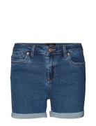 Vmluna Mr Fold Shorts Mix Ga Noos Blue Vero Moda