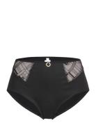 Graphic Support High Waisted Support Full Brief Black CHANTELLE