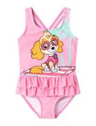 Nmfmusa Pawpatrol Swimsuit Cplg Pink Name It
