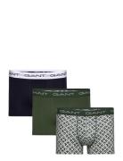 G Pattern Trunk 3-Pack Green GANT