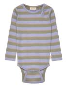 Body L/S Modal Double Striped Patterned Petit Piao