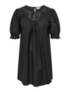 Carraine 2/4 Abk Dress Wvn Black ONLY Carmakoma