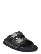 Sl Pescura Elisabeth Leather Black Scholl