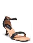 Leah Ankle Strap Black Shoe The Bear