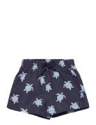 Turtles Print Swimsuit Navy Mango