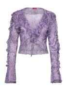 Charmcras Blouse Purple Cras