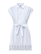 Onllou Life Emb S/S Shirt Dress Ptm White ONLY
