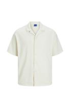 Jorvalencia Ottoman Resort Ss Shirt Cream Jack & J S