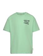 Over Printed T-Shirt Green Tom Tailor