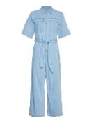 Mschshayla 2/4 Jumpsuit Blue MSCH Copenhagen