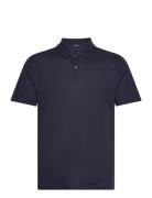 Duke Linen Polo Ss Navy Gabba