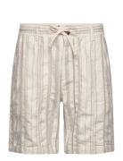 Aklt Jan Elastic Cotton Shorts Beige Anerkjendt