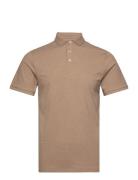 Bs Monir Regular Fit Polo Shirt Brown Bruun & Stengade