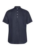 Bs Hobart Casual Modern Fit Shirt Navy Bruun & Stengade