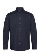 Bs Damar Modern Fit Shirt Navy Bruun & Stengade