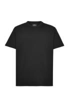 Combed Jersey Thorbjørn B Tee Black Mads Nørgaard