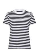 Dabra Stripe T-Shirt Black Tamaris Apparel