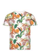 Aop Oasis Tee S/S White Lindbergh