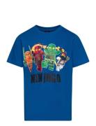 Lwtano 325 - T-Shirt S/S Blue LEGO Kidswear