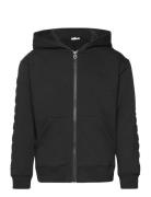 Hooded Cardigan Black Little Marc Jacobs