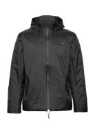 Padded Nylon Jacket Black Rains