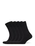 Bamboo Solid Crew Sock Black Frank Dandy