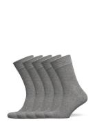 Bamboo Solid Crew Sock Grey Frank Dandy