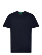 Short Sleeves T-Shirt Blue United Colors Of Benetton