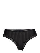 Low Rise Thong Black Schiesser