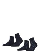 Mini Flower Sso 2P Navy Esprit Socks