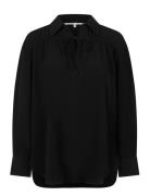 Cibelle Tunic Blouse Black Second Female