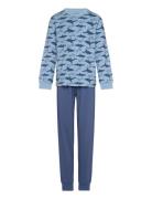 Pyjama Set Ls Blue CeLaVi