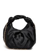 Satin Handbag Black Mango