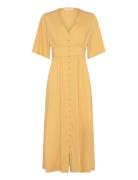 Mschmiabella Ss Dress Yellow MSCH Copenhagen