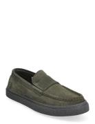 Dawson Loafer Suede Green Fred Perry