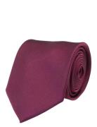 Solid Silk Tie Burgundy Portia 1924