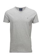 Original Slim V-Neck T-Shirt Grey GANT