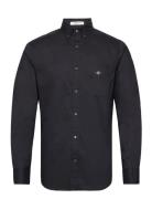 Reg Poplin Shirt Black GANT