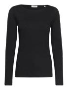 T-Shirts Long Sleeve Black Marc O'Polo